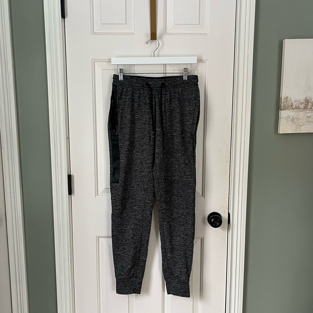 Men’s American Eagle Heathered Gray Joggers Small Active Flex